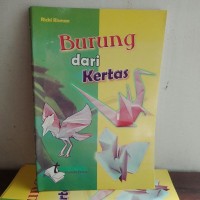Image of Burung dari kertas