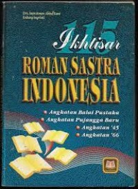 Image of Ikhtisar Romansa Sastra Indonesia