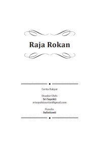 Image of Raja Rokan