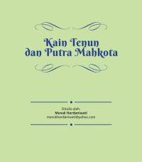 Image of Kain Tenun dan Putra Mahkota