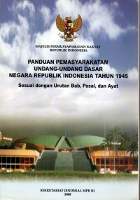 Image of panduan pemasyarakatan undang undang dasar negara republik indonesia tahun 1945